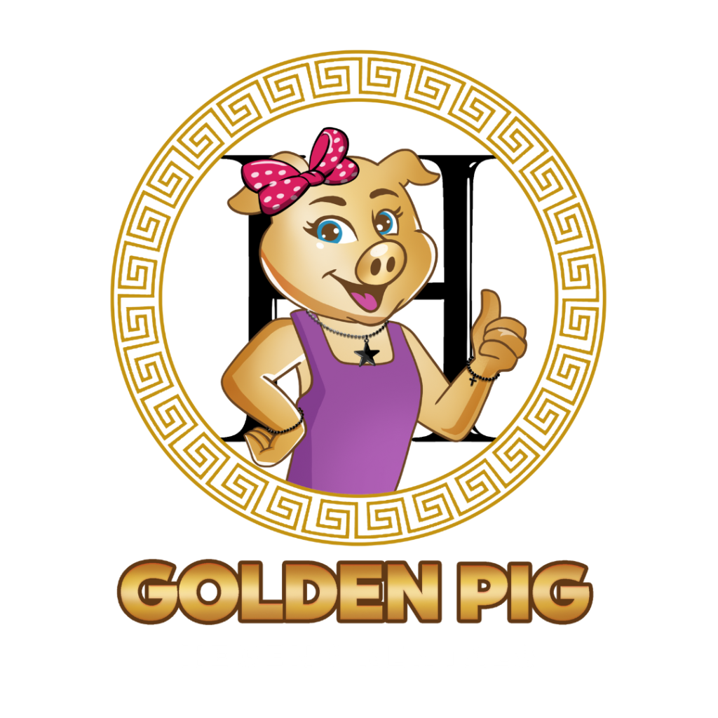 Golden Pig Junk Removal Logo